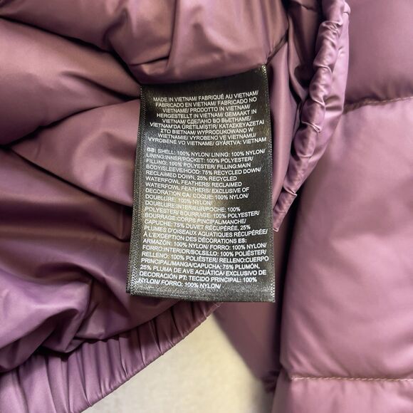 The North Face Jacket Womens Large Pink Mauve Down Puffer Gorpcore Outdoor - Picture 8 of 11